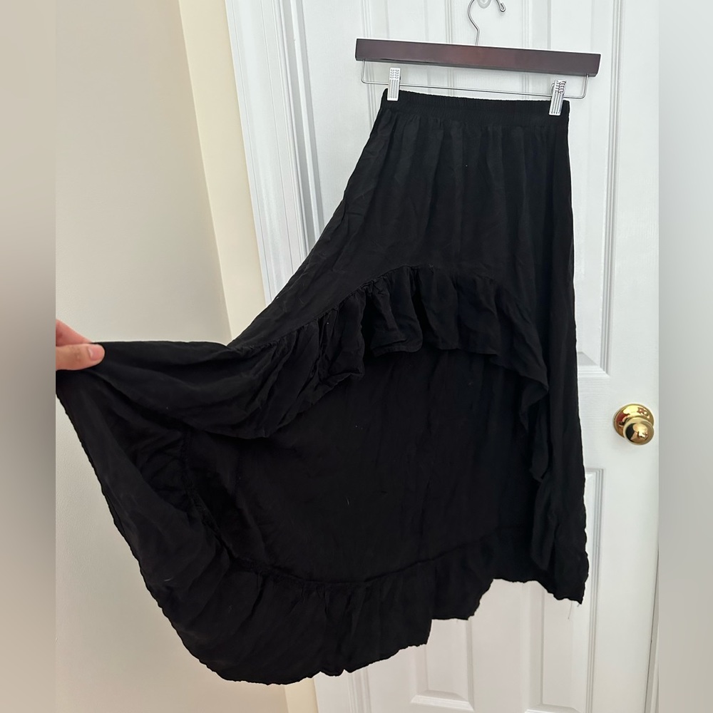 High Low Maxi Ruffle Skirt - Picture 4 of 4